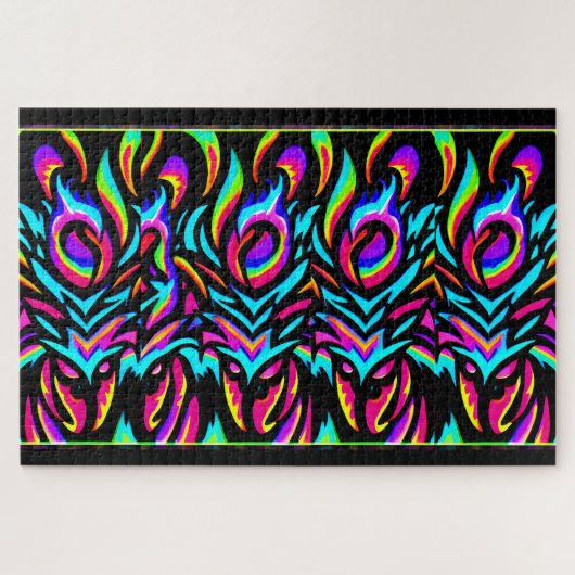 Fünf - Ken Gage Abstrakt Puzzle (Horizontal)