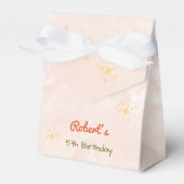 Fünf Kerzen Kindergeburtstag Geschenkschachtel (Vorderseite)