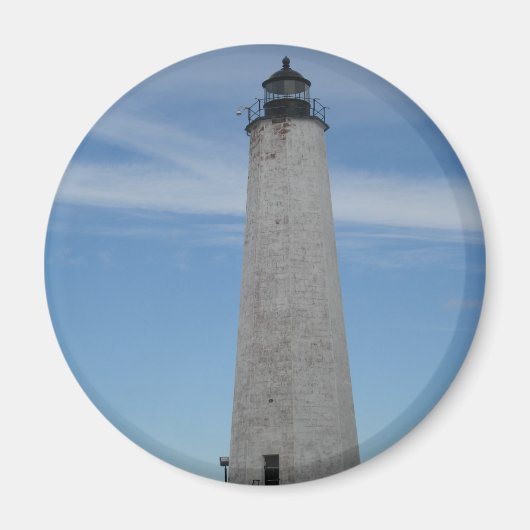 Fünf Kilometer Leuchtturm New Haven CT Harbor Magnet (Vorne)