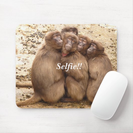 Fünf kleine Affenmousepad Mousepad (Mit Mouse)