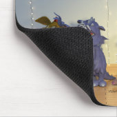 Fünf kleine Drachen Mousepad (Ecke)