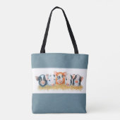 Fünf kleine Schweine Tote Tasche (Rückseite)