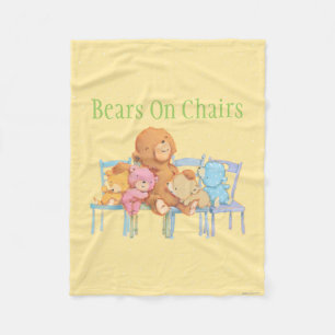 Fünf knuddelig und bunt betrifft Stühle 2 Fleecedecke