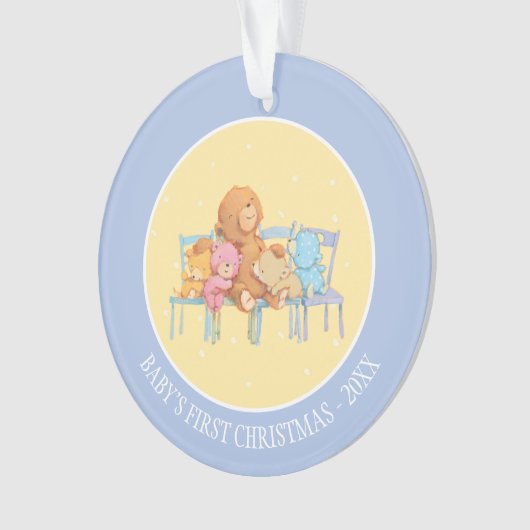 Fünf knuddelig und bunt betrifft Stühle Ornament (Vorderseite)