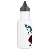 Fünf Kokopelli Edelstahlflasche (Links)