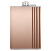 Fünf Kokopelli Flachmann (Rückseite)