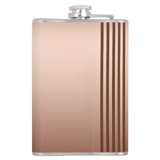 Fünf Kokopelli Flachmann (Rückseite)