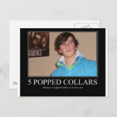 Fünf Kronen Cool Postkarte (Vorne/Hinten)