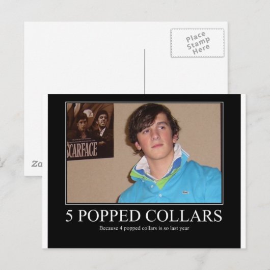 Fünf Kronen Cool Postkarte (Vorne/Hinten)