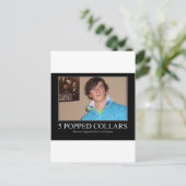 Fünf Kronen Cool Postkarte (Stehend Vorderseite)