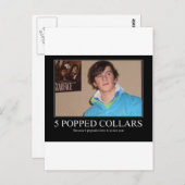 Fünf Kronen Cool Postkarte (Vorne/Hinten)