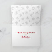 Fünf Labradors Weihnachten (Innenseite)