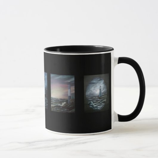 Fünf Leuchtturm-Tasse Tasse (Rechts)