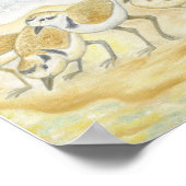 Fünf Liebhaber der Beach-Kunst Poster (Ecke)