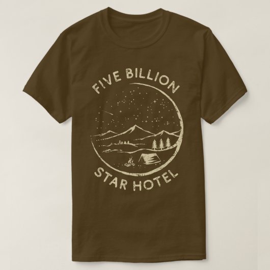 Fünf Milliarden Hotel T-Shirt (Design vorne)