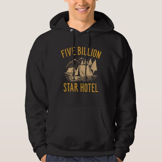 Fünf-Milliarden-Sterne-Hotel Hoodie (Vorderseite)