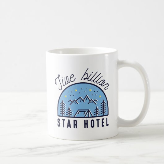 Fünf-Milliarden-Sterne-Hotel Kaffeetasse (Rechts)