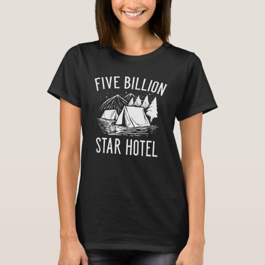 Fünf-Milliarden-Sterne-Hotel T-Shirt (Vorderseite)