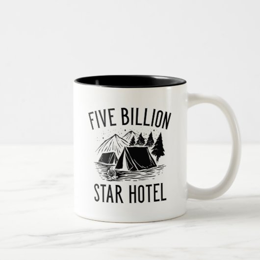 Fünf-Milliarden-Sterne-Hotel Zweifarbige Tasse (Rechts)