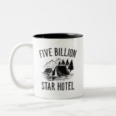 Fünf-Milliarden-Sterne-Hotel Zweifarbige Tasse (Links)