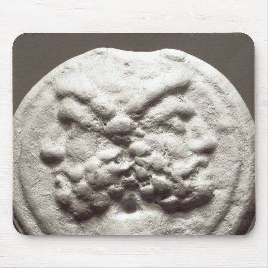 Fünf Münzen, die Janus, Jupiter darstellen Mousepad (Vorne)