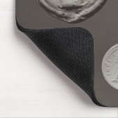 Fünf Münzen Mousepad (Ecke)