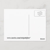 Fünf Münzen Postkarte (Rückseite)