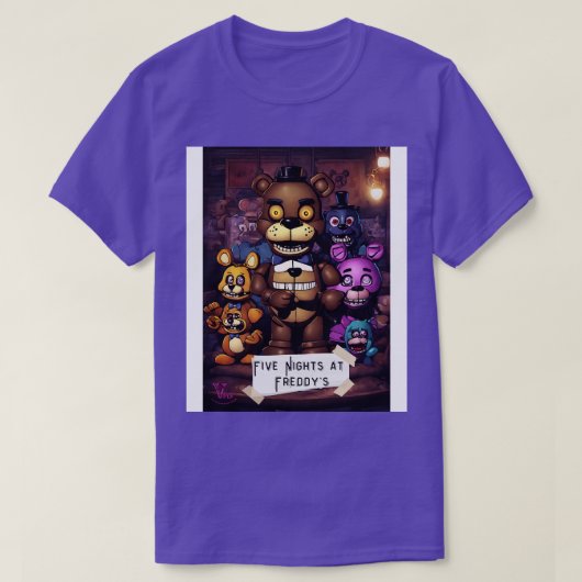 Fünf Nächte in Freddys T-Shirt (Design vorne)