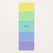 Fünf Palette 2-Seiten Design-Yoga-Mat Yogamatte (Vorderseite)