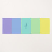 Fünf Palette 2-Seiten Design-Yoga-Mat Yogamatte (Vorderseite (Horizontal))