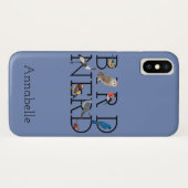 Fünf personalisierte Nerd-Gruppe Case-Mate iPhone Hülle (Rückseite (Horizontal))