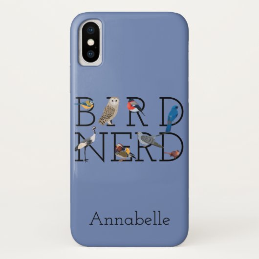 Fünf personalisierte Nerd-Gruppe Case-Mate iPhone Hülle (Rückseite)