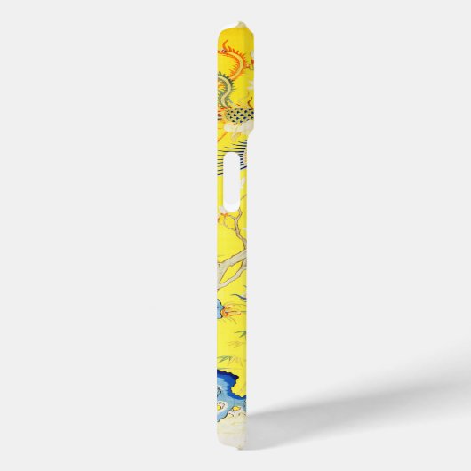 Fünf Phönixe in Gartenchinesischer Gelbblüte Case-Mate iPhone Hülle (Rückseite / Rechts)