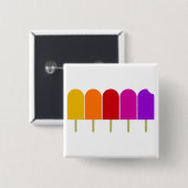 Fünf Popsicles Button (Vorne & Hinten)