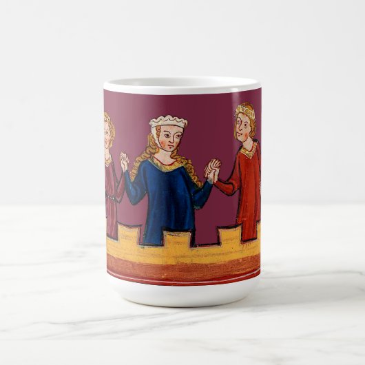 Fünf Prinzessinnen Kaffeetasse (Mittel)