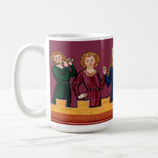 Fünf Prinzessinnen Kaffeetasse (Links)