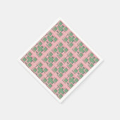Fünf Quadratisches Serviett Serviette (Ecke)