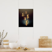 Fünf Ringe aus dem Grab von Tutankhamun Poster (Küche)