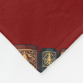 Fünf Ringe Der Pentateuch Cut-Out Stencil Motiv 3 Fleecedecke (Ecke)