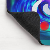 Fünf rote Sterne Mousepad (Ecke)