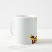 Fünf Schmetterlinge, Redon Kaffeetasse (Vorderseite Links)