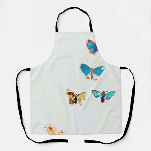 Fünf Schmetterlinge, Redon Schürze (Vorderseite)