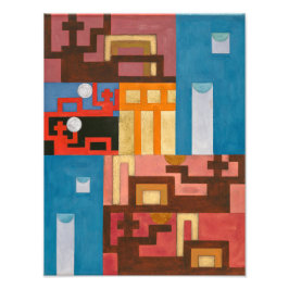 Fünf-Seiten-Zahlen | Sophie Taeuber-Arp | Fotodruck