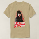 fünf Spuren für einen Feind 1 T-Shirt (Design vorne)