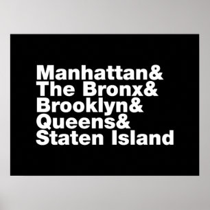 Fünf Städte ~ New York City Poster