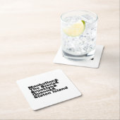 Fünf Städte ~ New York City Rechteckiger Pappuntersetzer (Vor Ort)