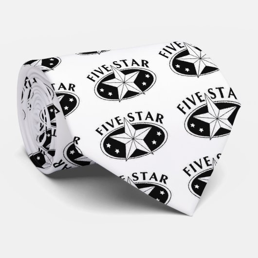 Fünf Stern-Krawatte Krawatte (Gerollt)