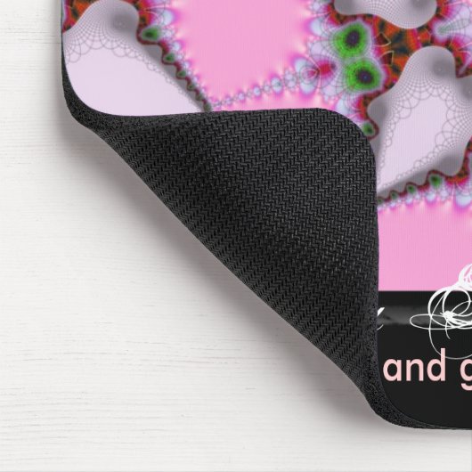 Fünf Stern Rosea Mousepad (Ecke)