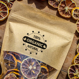 Fünf-Sterne-Bioprodukt, Ökologisch Gummistempel