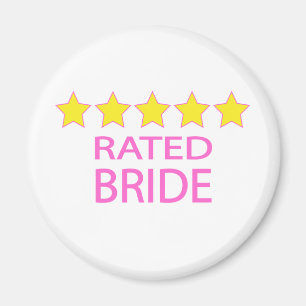 Fünf-Sterne-Braut Magnet